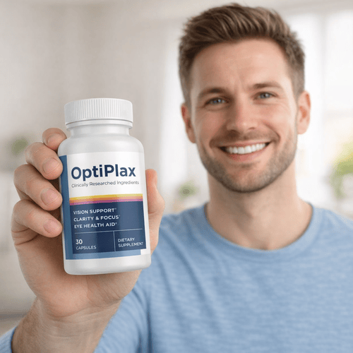 OptiPlax eye health supplement for clearer vision, eye support, and healthy eyesight